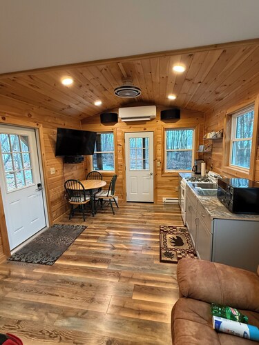 TKW Farms Sugar Shack located on Buttermilk Falls with AC in Ellenburg Depot