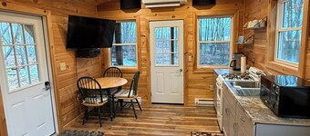 Cabin at TKW Farms on Buttermilk Falls
