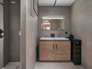 Bathroom - Renovated and bright apartment - 6 guests (Megève)