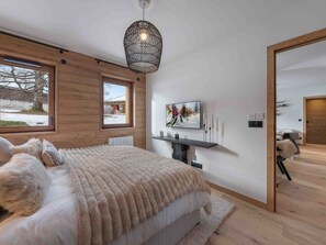 Room - Renovated and bright apartment - 6 guests (Megève)