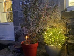 Exterior detail - Charming house, parking, pets OK - 4 guests (Anneville-en-Saire)