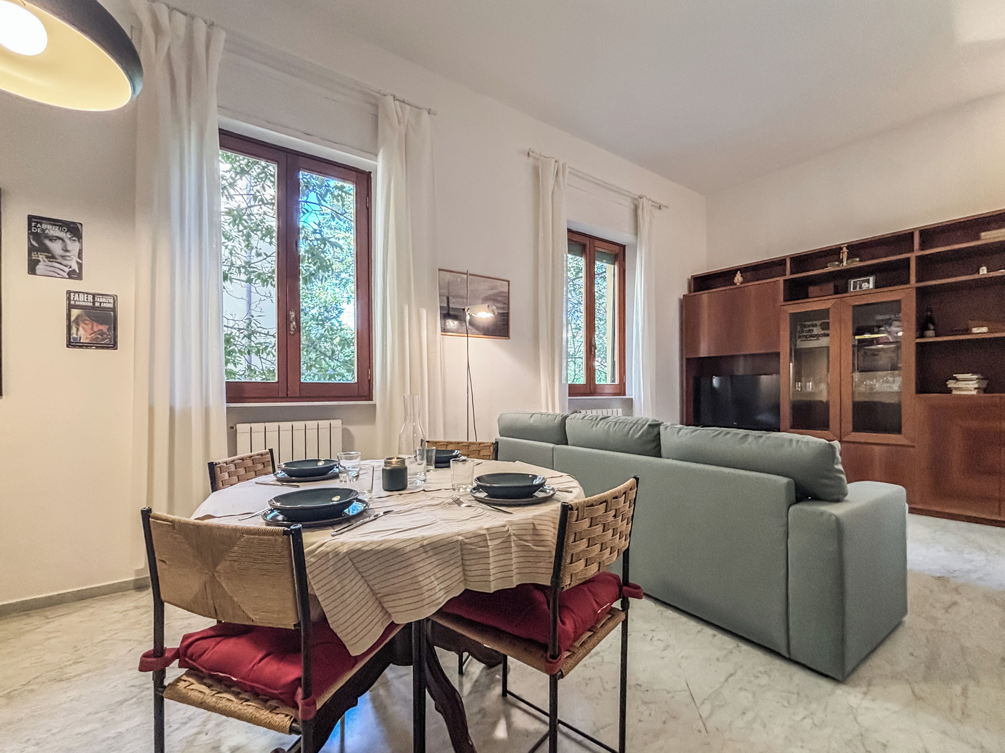 Apartment, Balcony | Living area