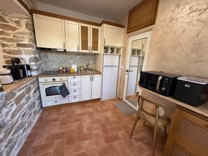 Apartment, 1 Bedroom, Smoking, Balcony | Interior - White Stone Apartments With Balcony (Sithonia)