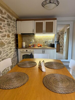 Apartment, 1 Bedroom, Smoking | Interior - White Stone Apartments - Ground Floor (Sithonia)