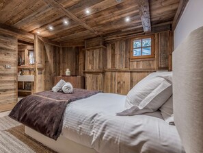 Room - Cozy Chalet Courchevel 10 ppl, near center, spa, parking (Courchevel)