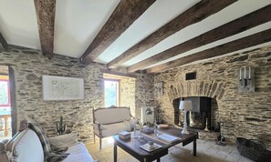 Living area - Perigord house, pool, pets allowed (Jumilhac-le-Grand)