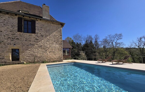Pool - Perigord house, pool, pets allowed (Jumilhac-le-Grand)
