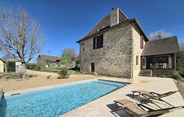 Pool - Perigord house, pool, pets allowed (Jumilhac-le-Grand)