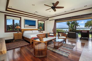 Iron/ironing board, WiFi - 4 BR Oceanfront Home with theater - Hilton Waikoloa Access Included (Waikoloa)