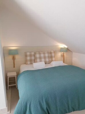 2 slaapkamers, een strijkplank/strijkijzer, gratis wifi, beddengoed