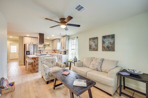 House (3 Bedrooms) | Front of property - < 1 Mi to Lackland Afb: Wfh-friendly Retreat! (San Antonio)