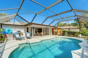 House (2 Bedrooms) | Front of property - Private Yard + Heated Pool: Port Charlotte Oasis (Port Charlotte)