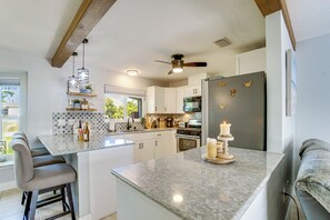 House (2 Bedrooms) | Interior - Private Yard + Heated Pool: Port Charlotte Oasis (Port Charlotte)