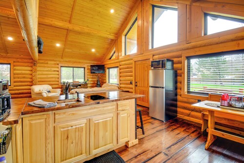 Near Trails & Rivers! 'trybett Cabin' in Forks