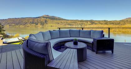 Private Hot Tub! Luxe Hood River Retreat Near Dtwn