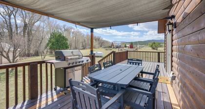 Near Trails & Rio Grande Fishing! Mtn-view Cabin