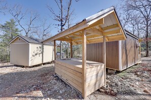 Interior - Quiet & Cozy Ouachitas Mtns Cabin w/ Trail Access (Mena)