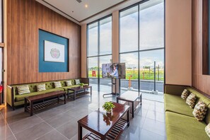 Sala de estar en el lobby