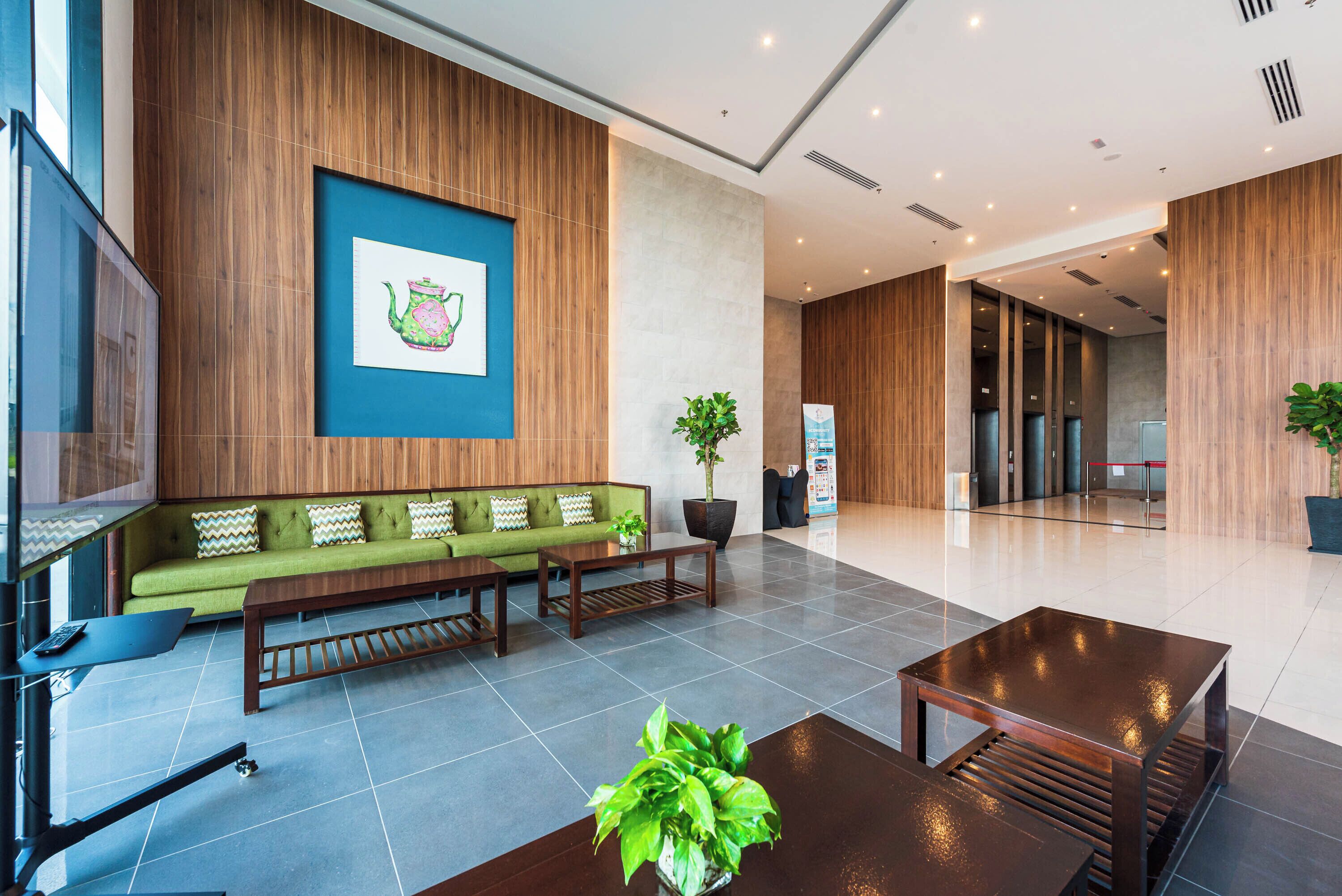 Lobby sitting area