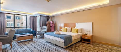 Junior Suite, City View | In-room safe, iron/ironing board, free WiFi