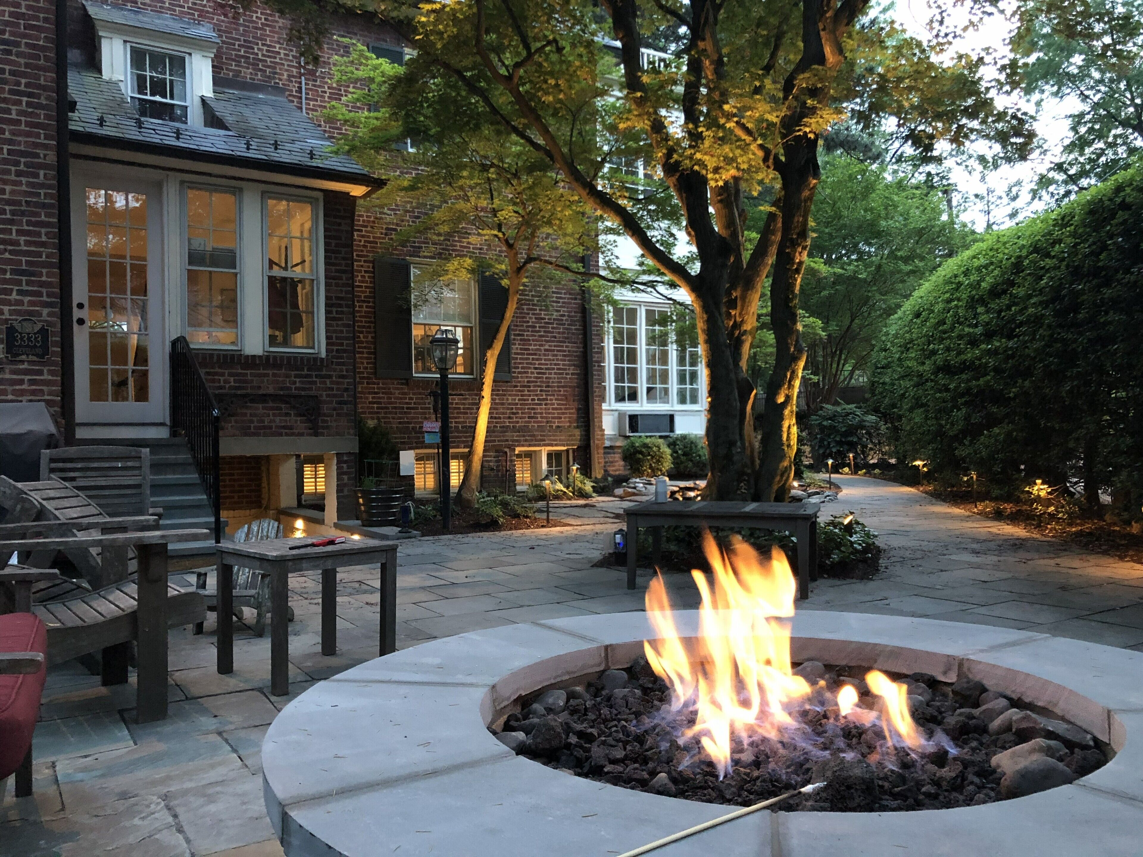 Back patio
