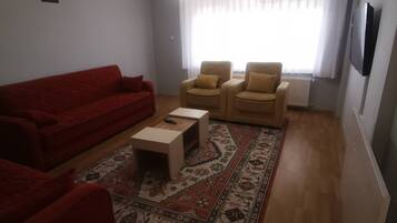Maison, 3 chambres, fumeurs, balcon | Salle de séjour