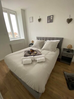 2 Schlafzimmer, kostenloses WLAN, Bettwäsche
