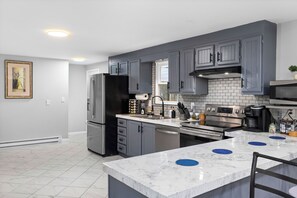 Private kitchen - Private Pocono Retreat on 2+ Acres
Hot Tub• Game Room• Sleeps Groups Comfortably (Tobyhanna)