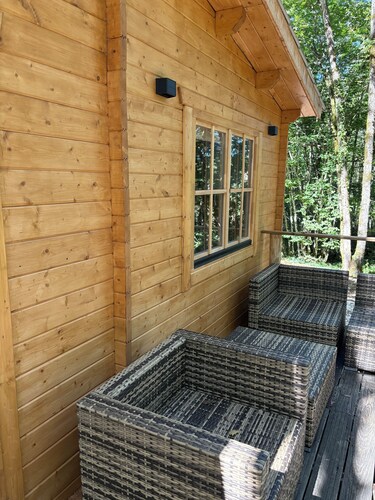 Chalet in the woods very well located, quiet, fully equipped Wifi television more
