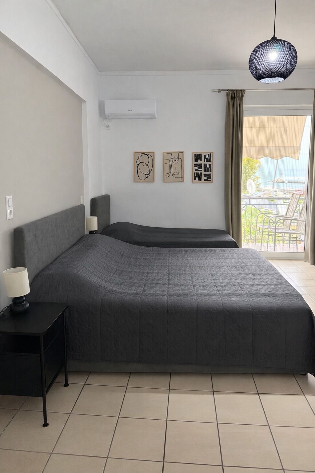 Vierpersoonskamer, balkon