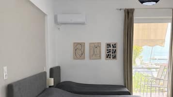 Vierpersoonskamer, balkon