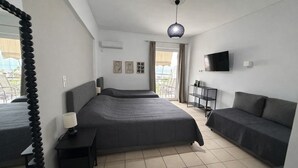 Kamar Quadruple, balkon