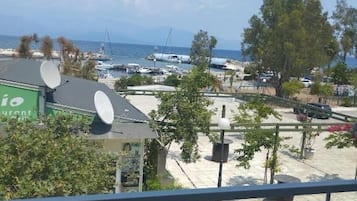 Quarto casal, sacada, vista para o mar | Área da propriedade