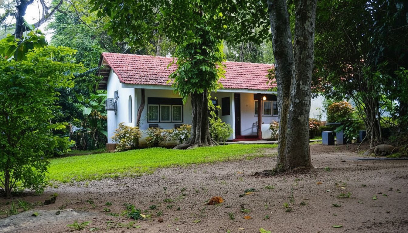 Kahden hengen comfort-huone, näköala puutarhaan | Ulkopuoli