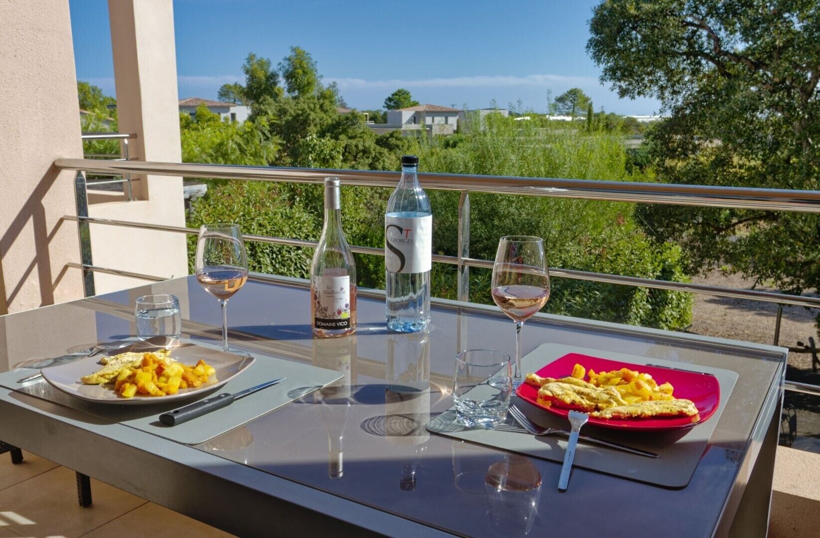 Opções para refeição ao ar livre