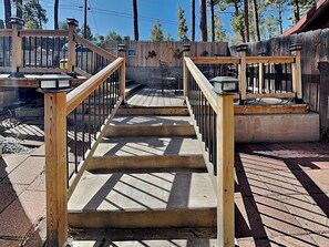Terrace/patio - J&L Cabin | Cozy Ruidoso Retreat (Ruidoso)