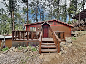 Exterior - A Step Above | Cozy Cabin + Views (Ruidoso)