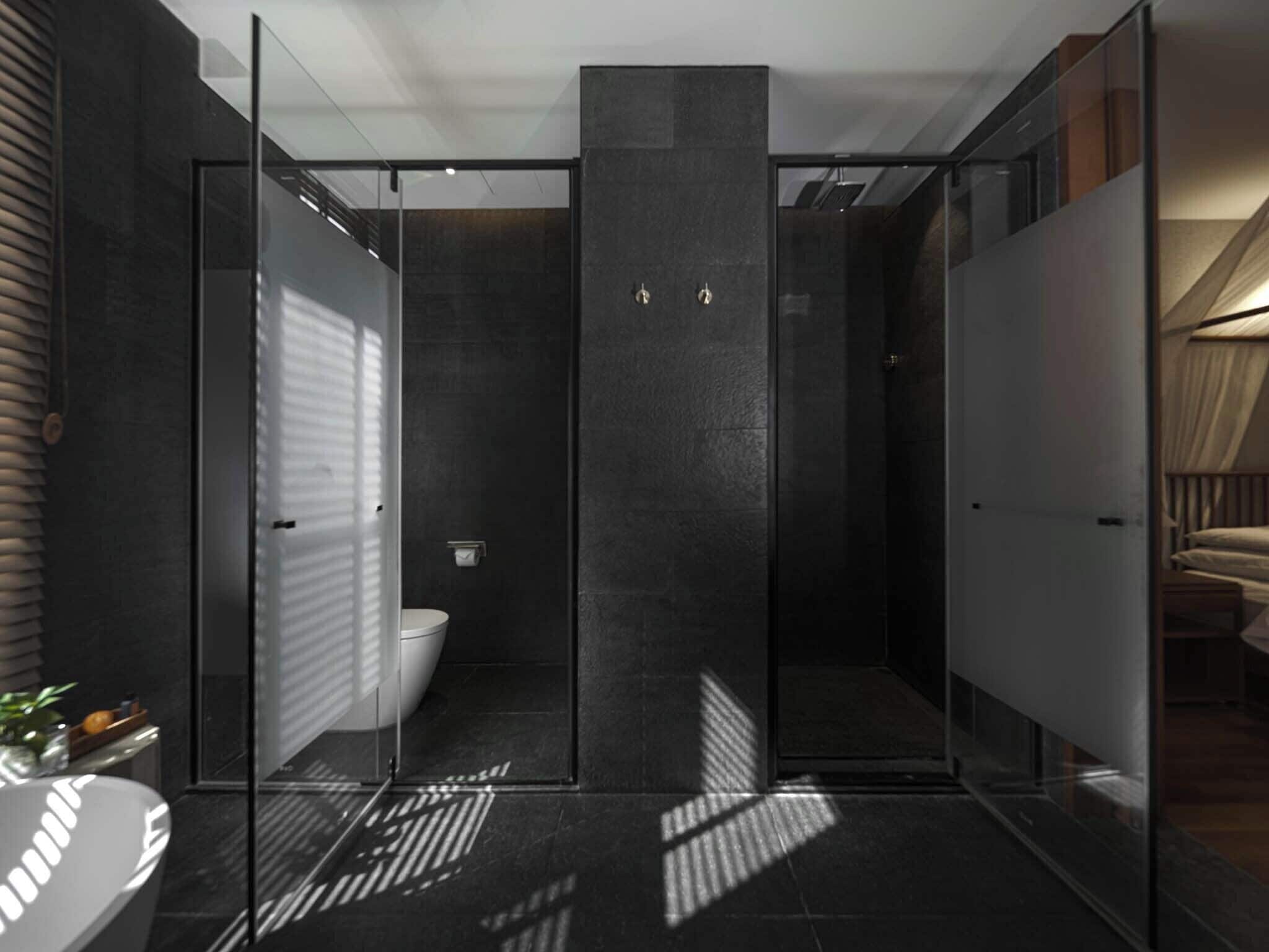Superior-Suite, Terrasse | Badezimmer