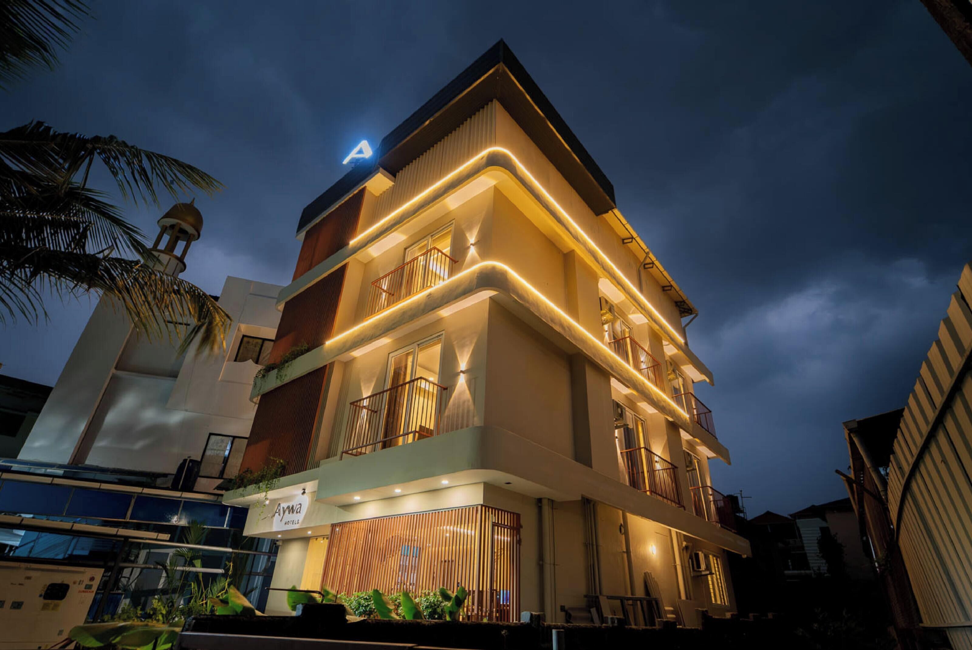 Mặt tiền nơi lưu trú