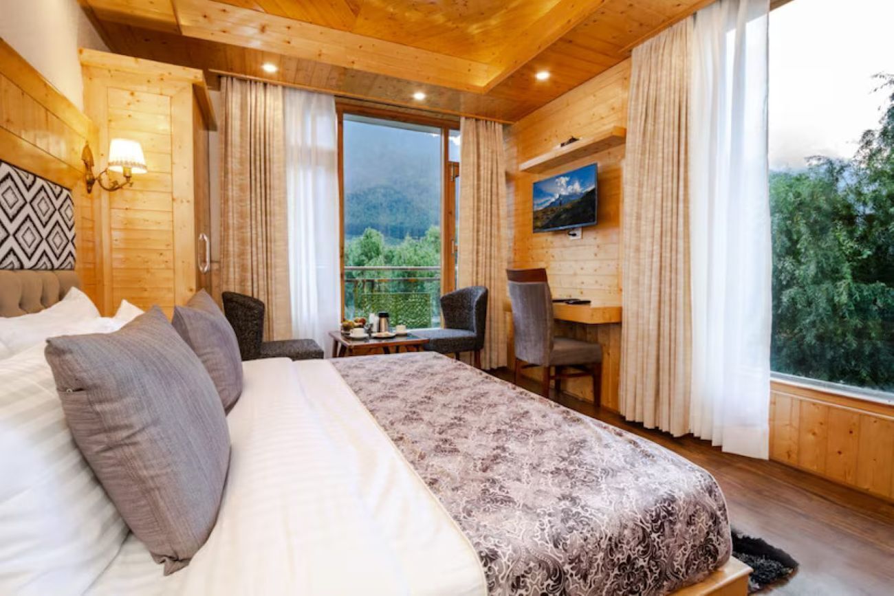Habitación Deluxe, balcón, vista a la montaña | Vista desde la habitación