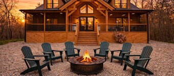 Spacious family cabin with game room and backyard!