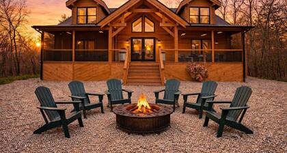 Spacious family cabin with game room and backyard!