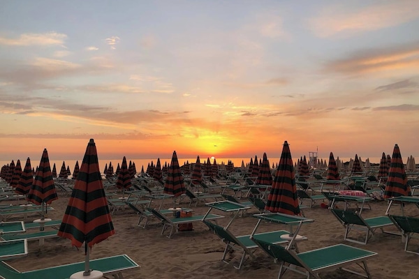 Di pantai, pasir putih, bar pantai