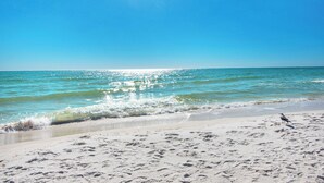 A beach with clear skies and calm waters. - 🌊Large Balcony-Gulf Views-Multiple Pools-Shores of Panama 925🌊 (Panama City Beach)