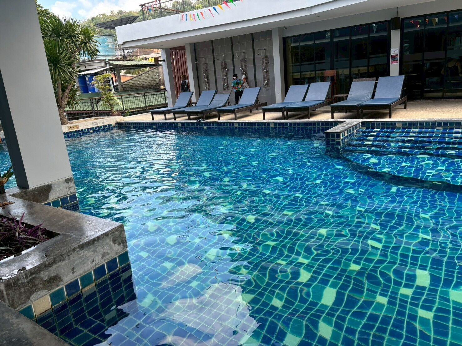 อพาร์ทเมนท์, 3 ห้องนอน, พร้อมสิ่งอำนวยความสะดวกสำหรับผู้พิการ, สูบบุหรี่ได้ | สระว่ายน้ำ