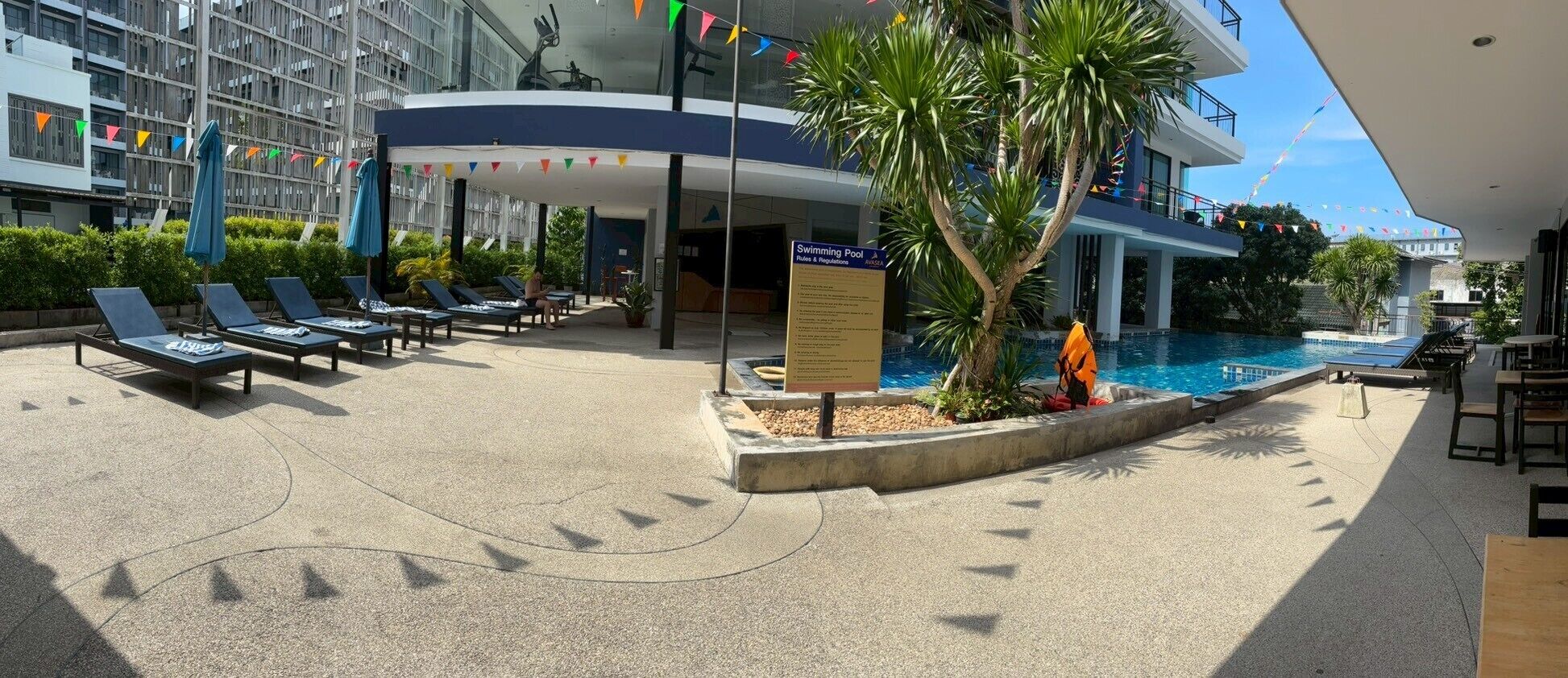 อพาร์ทเมนท์, 3 ห้องนอน, พร้อมสิ่งอำนวยความสะดวกสำหรับผู้พิการ, สูบบุหรี่ได้ | สระว่ายน้ำ