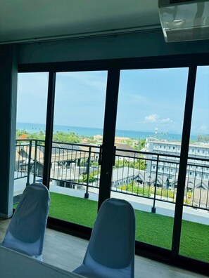 Apartamento, 3 quartos, acessível, para fumantes | Sacada