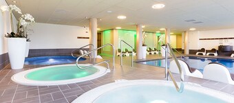 Serene Room with Indoor Pool Near Town Center