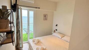 Standaard kamer, 1 twee- of 2 eenpersoonsbedden, balkon, uitzicht op zee