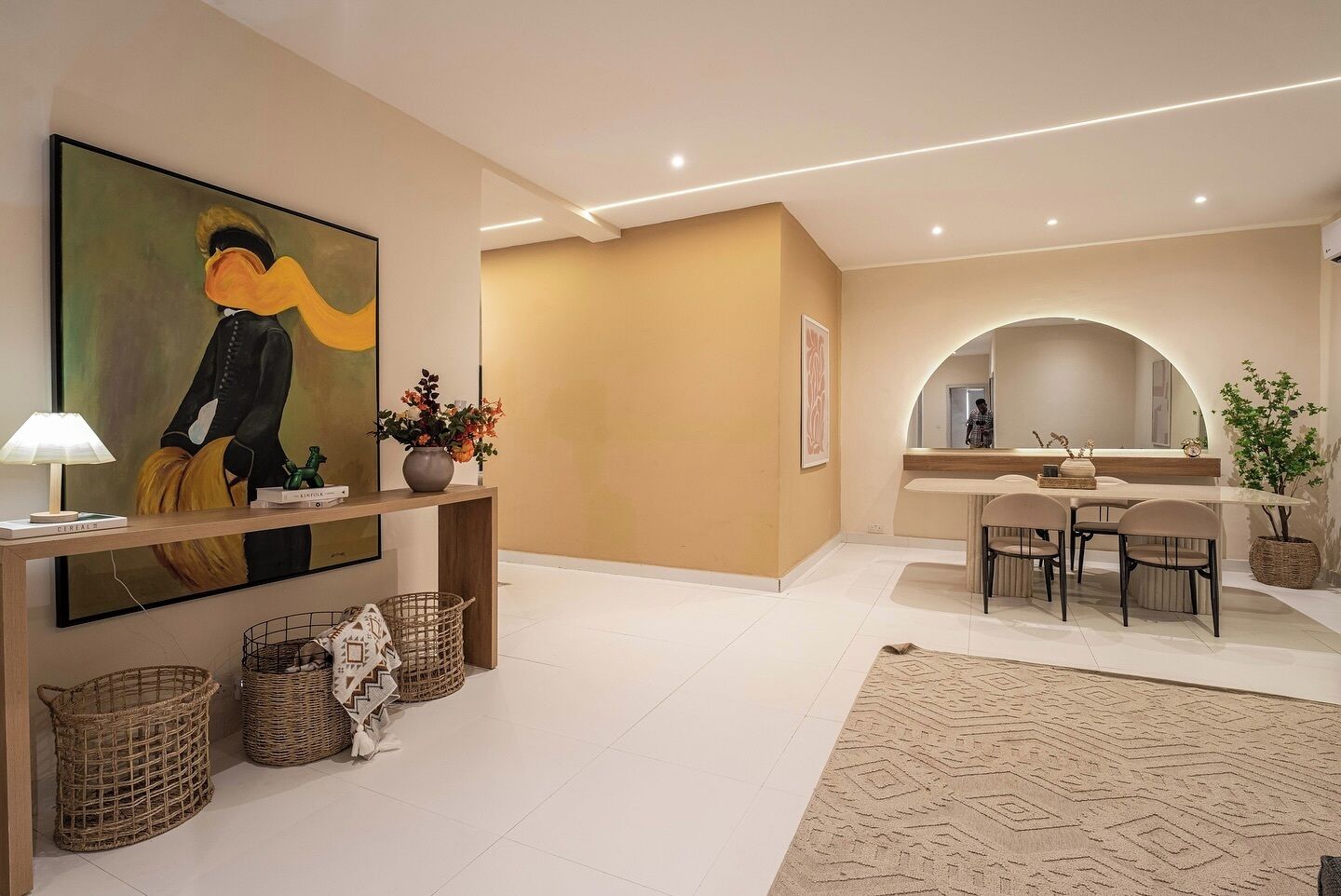 Departamento familiar, balcón, vista a la ciudad | Interior